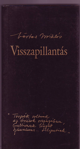 Vrtes Mikls - Visszapillants