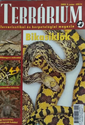 Szerk.: Fehér Tamás - Terrárium terrarisztikai és herpetológiai magazin - 2004. 3. szám