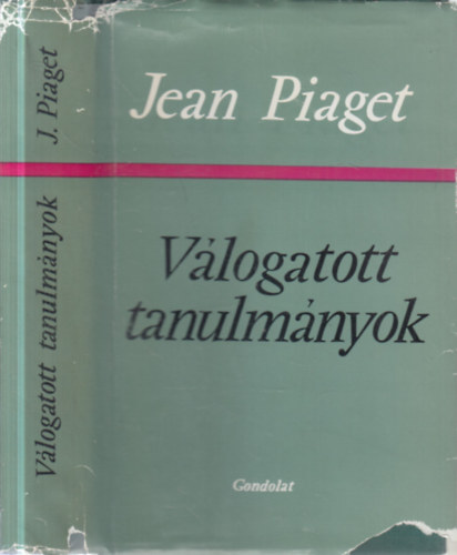 Jean Piaget, Kiss Árpád (szerk.) - Válogatott tanulmányok (a szerkesztő által dedikált)