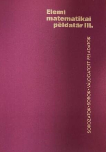 Rbai Imre - Elemi matematikai pldatr III.