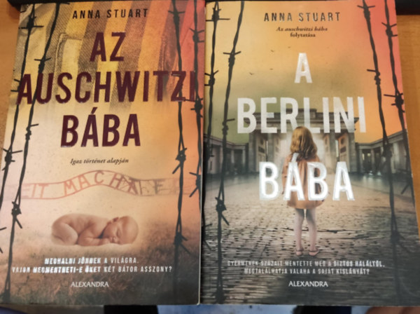 Anna Stuart - 2 db Anna Stuart: Az Auschwitzi bba + A berlini bba