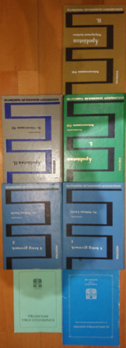 7 könyv, kiadvány a beteg- és gyermekápolásról: Egészségügyi etika - Ápolásetika, Az ápolás etikai kérdései, Ápolástan I-II., Ápolástan - Belgyógyászati ápolástan II., A beteg gyermek 1-2.