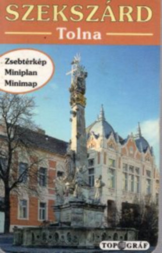 Szekszárd zsebtérkép - Tolna 1998