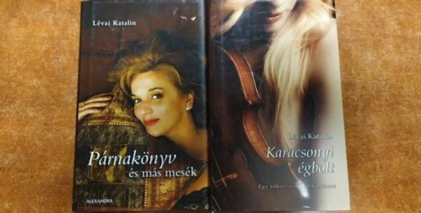 L�vai Katalin - 2 db L�vai Katalin k�nyv:P�rnak�nyv ,Kar�csonyi �gbolt