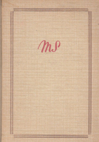 M�rai S�ndor - A n�gy �vszak