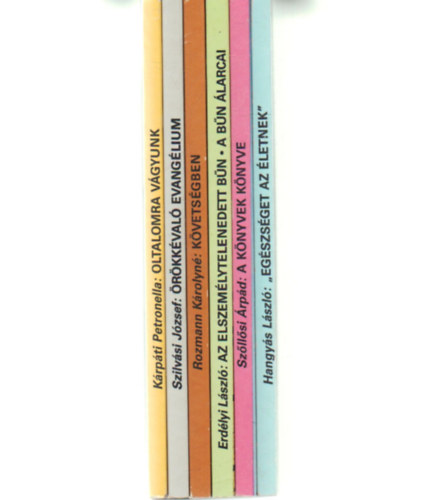 Keresztény a világban 1-6. ( H.N. Adventista egyház kiadása)