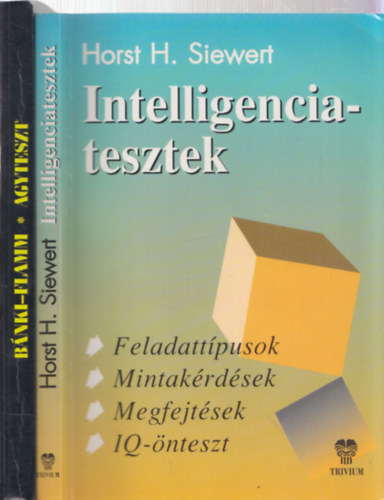 Horst H. Siewert, Bnki-Flamm - 2 db. pszicholgiai ktet (Intelligenciatesztek + Agyteszt)