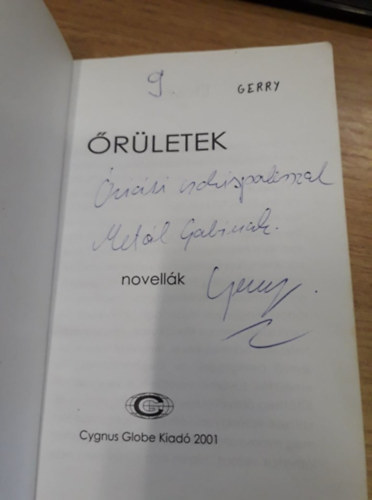 Gerry - rletek - novellk