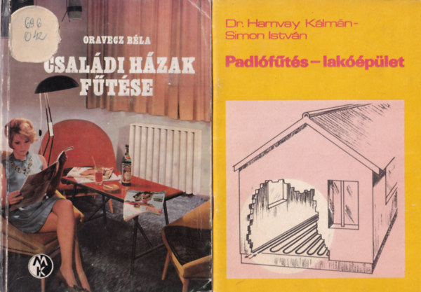 Oxley, T.A.- Gobert, E.G., Oravecz Bla, Dr. Hamvay Klmn - Simon Istvn - 3 db ptipari knyv ( egytt ) 1. Padlfts- lakplet, 2. Csaldi hzak ftse, 3. Nedvessg az pletben