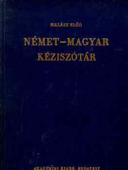 Hal�sz El�d - N�met-magyar k�zisz�t�r