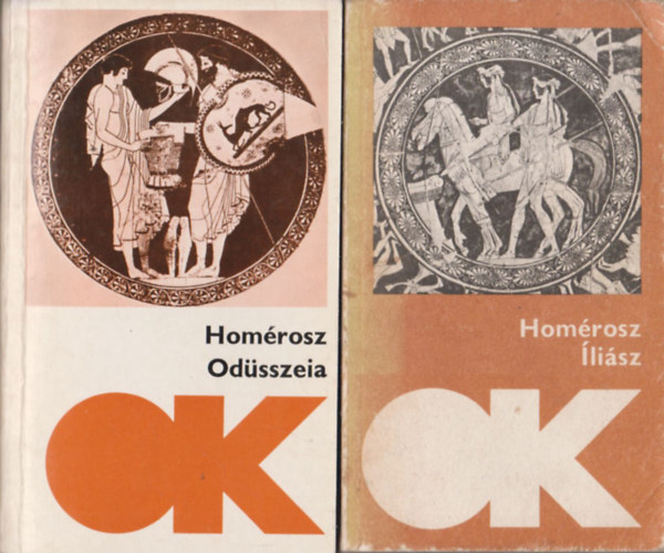 Homérosz - Odüsszeia + Íliász (2 db Olcsó Könyvtár kötet)