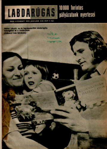 Hoffer Jzsef  (szerk) - Labdargs 1974. XX. vfolyam (teljes)