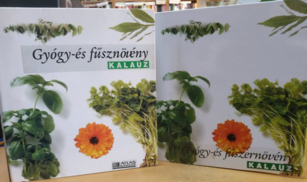 Atlas kiadó - Gyógy- és fűszernövény kalauz (2 db gyűjtőkönyv)