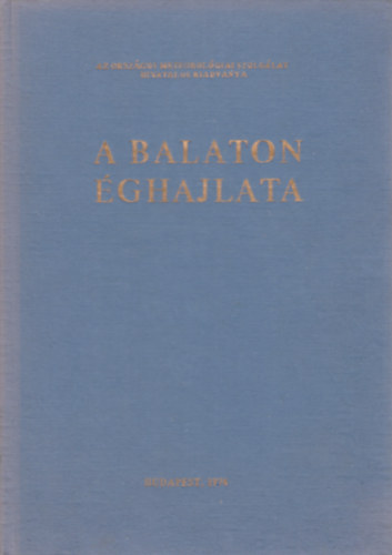 Orszgos Meteorolgiai Szolg. - A Balaton ghajlata