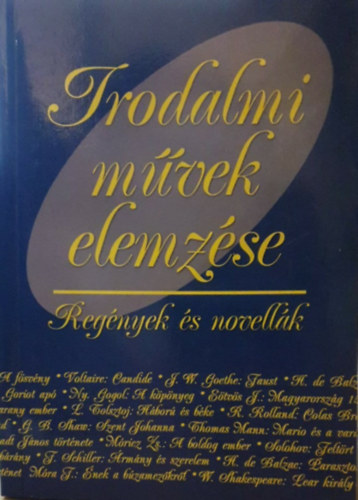 Nincs - Irodalmi mvek elemzse-regnyek s novellk