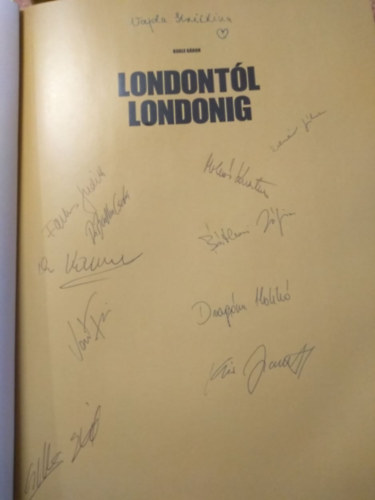 Karle Gbor - Londontl Londonig - Istvnfy Csaba rszre dediklta a Magyar Olimpiai Bizottsg munkatrsai!)
