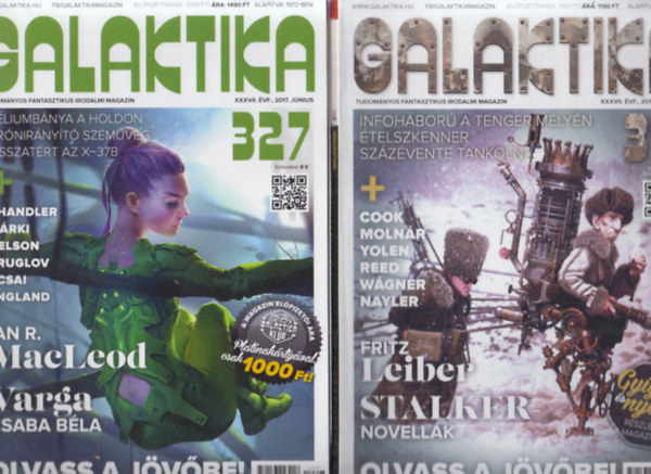 Burger Istvn (fszerk.) - 2 db Galaktika magazin: 311+327. szm