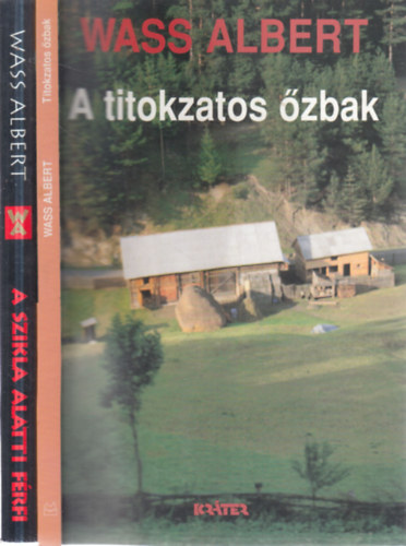 Wass Albert - 2 db. Wass Albert kötet (A titokzatos őzbak + A szikla alatti férfi)