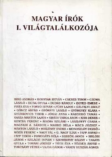 Laczk Andrs (szerk.) - Magyar rk I. vilgtallkozja - Kaposvri mvszeti frum 1992.