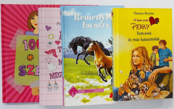 Penelope Bush, Thomas Brezina, Angela Dorsey - 4 db ijfsgi ktet: A pnz tnyleg mindent megvltoztat?, Testvrek s ms katasztrfk, Remnyek tavasza, 100% buliszerviz
