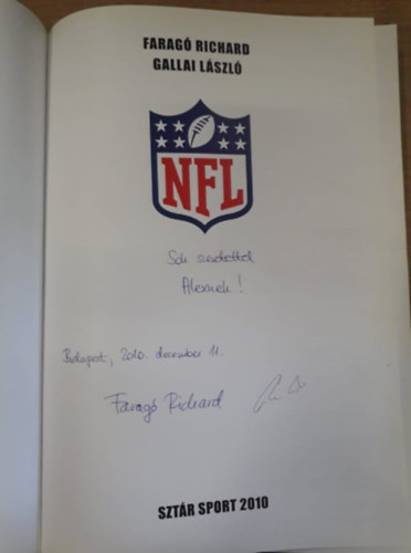 Farag Richard; Gallai Lszl - NFL