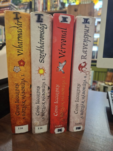 Conn Iggulden - A Rózsák háborúja sorozat 1-4. (Viharmadár, Szentháromság, Vérvonal, Ravenspur)