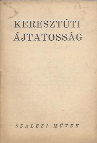 Keresztti jtatossg