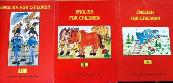 Tabajdi Gbor, Tabajdin Nagy Gabriella - English for children I-III