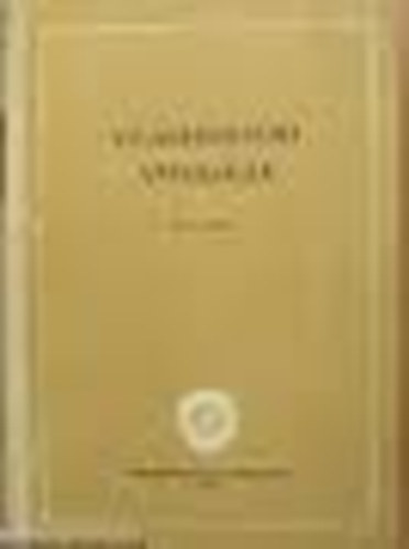 Tank�nyvkiad� - Vil�girodalmi antol�gia VI-1. k�tet