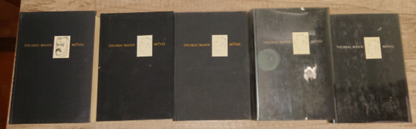 Thomas Mann - 5 kötet Thomas Mann életműsorozatából: Elbeszélések / Fiorenza, A varázshegy I-II., József és testvérei I-II.