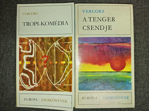 Vercors - 2 db Vercors knyv: Tropi-komdia; A tenger csendje s ms kisregnyek