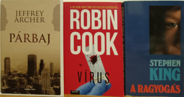 Stephen, King, Robin Cook, Archer Jeffrey - Krimi knyvcsomag