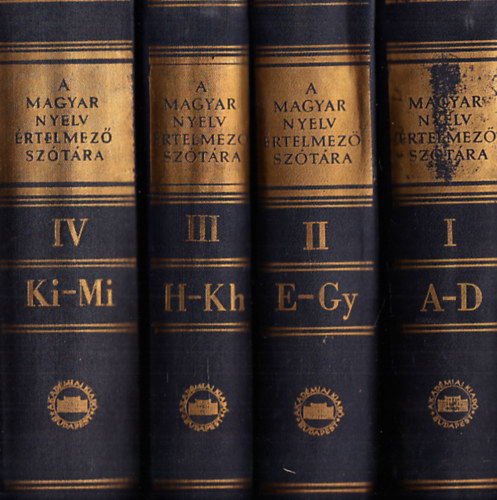 A magyar nyelv értelmező szótára I-VII.