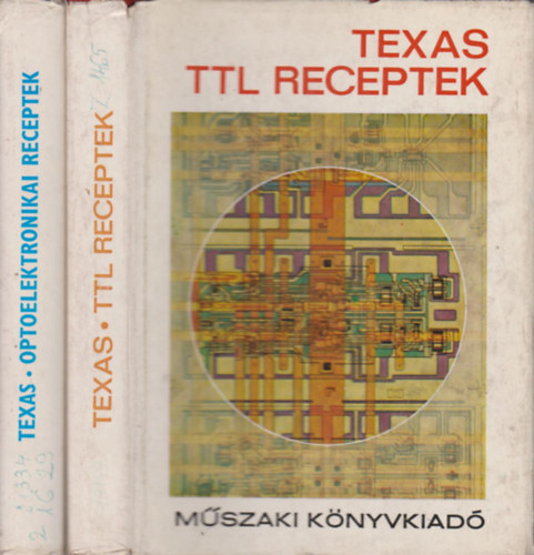 Texas TTL receptek + Texas optoelektronikai receptek (2 m�)