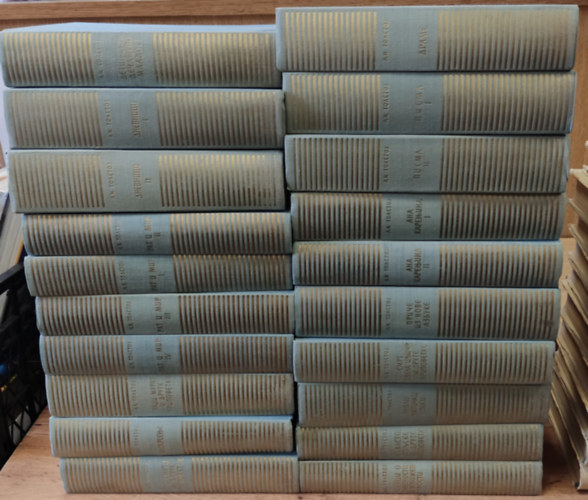 Lev Tolsztoj, Tolsztoj Lev, Lev Nyikolajevics Tolsztoj - Lev Tolsztoj m�vei szerbhorv�t nyelven (20 k�tet)