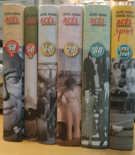 Aczl Endre, Trk Pter - 6 db Aclsodrony '50 I-II.; '60; '70; '80; Aclsodrony Sport 1962-1989