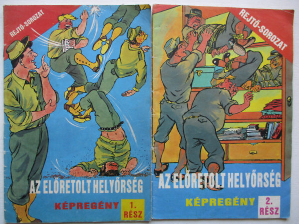 REjtő; Korcsmáros - Az előretolt helyőrség I-II (képregény)