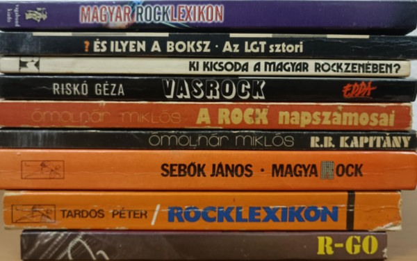 Tardos Pter, molnr Mikls:, Risk Gza - Magyar rockzenei knyvcsomag