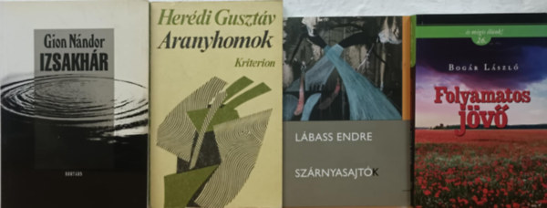 Gion Nándor, Herédi Gusztáv, Lábass Endre, Bogár László - Magyar kortárs könyvcsomag