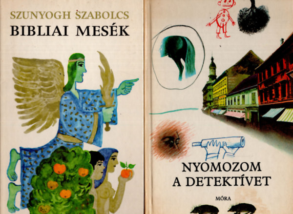 Szunyogh Szabolcs - 2 db  Meseknyv  ( Bibliai mesk + Nyomozom a detektvet  )