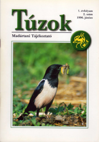 Schmidt Egon (fszerk.) - Tzok (Madrtani Tjkoztat) - 1. vf. 2. szm (1996. jnius)