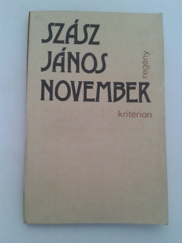 Szász János - November