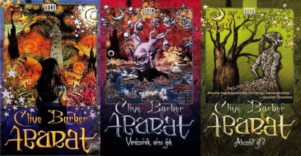 Clive Barker - Abarat 1-3. (Abarat; Abarat - Var�zs�r�k, v�res �jek; Abarat - Abszol�t �jf�l)