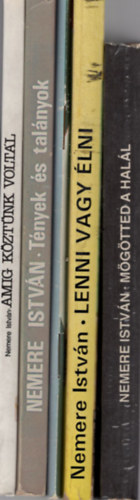 Nemere István - Nemere István könyv ( 5 db együtt ) 1. Mögötted a halál, 2. Lenni vagy élni, 3. Kondorok ellen, 4. Tények és talányok, 5. Amíg köztünk voltál