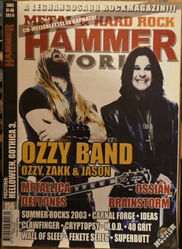 Metal Hammer 2003. 07-08. sz�m