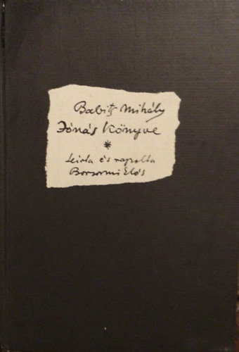 Babits Mihály - Jónás könyve