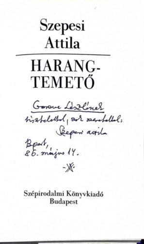 Szepesi Attila - Harangtemető