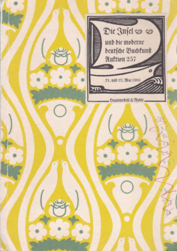 Die Insel und die moderne deutsche Buchkunst (A modern n�met k�nyvkiad�s - n�met nyelv�)