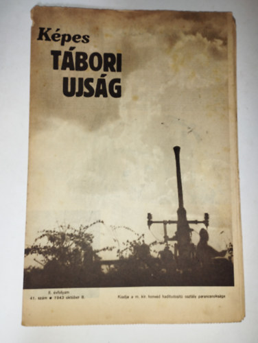 K�PES T�BORI UJS�G II. �vfolyam 41. sz�m - 1943 okt�ber 8.