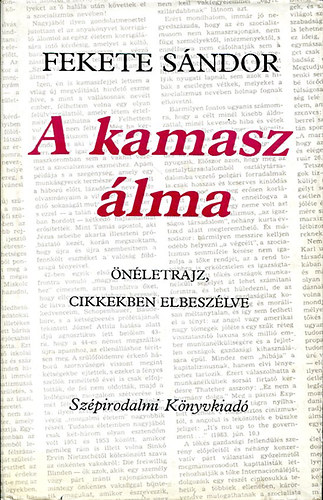Fekete Sándor - A kamasz álma